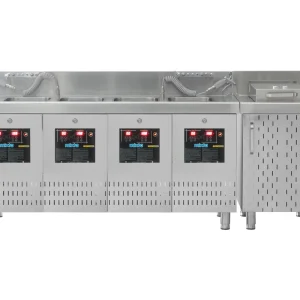 Ultrasonic Cleaner Counter with Drying Unit (4+1)