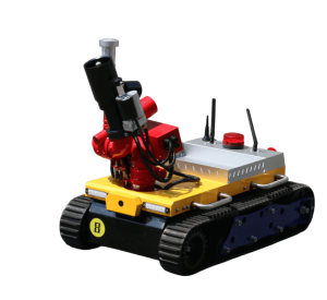 Micro Vehicle-mounted Fire Fighting Robot